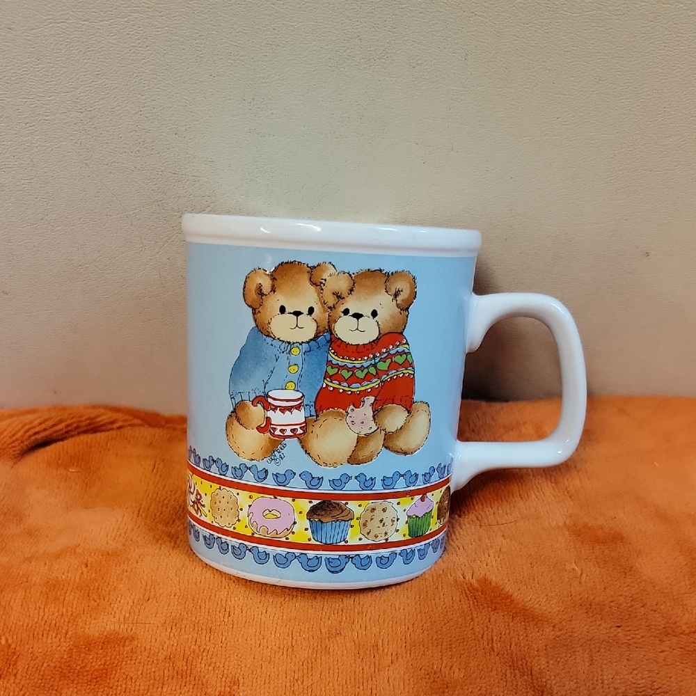 Bear Print Ceramic Coffee Mug